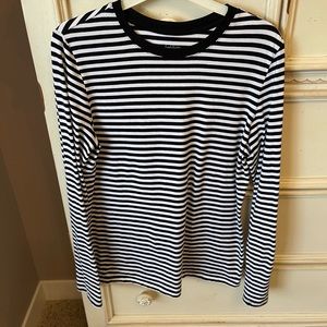 Lord and Taylor long sleeve striped t-shirt